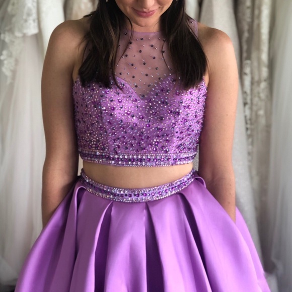 Tiffany & Co. | Dresses | Two Piece Purple Prom Dress Ballgown | Poshmark Tiffany & Co. | Dresses | Two Piece Purple Prom Dress Ballgown | Poshmark